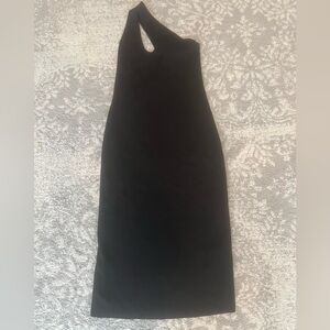 Zara black bodycon dress